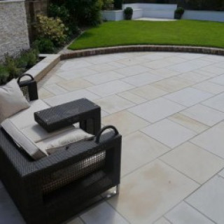 Honed Paving