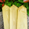 Pointed Picket Fencing Smooth