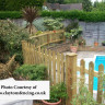 Pointed Picket Fencing Smooth